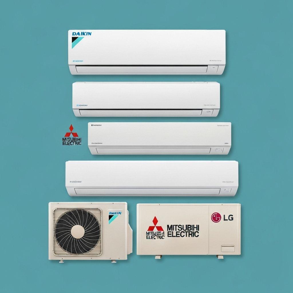 Logos of multiple AC brands supported by Cool World